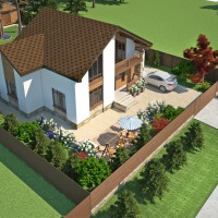 Ландшафтный дизайн проект участка загородного дома